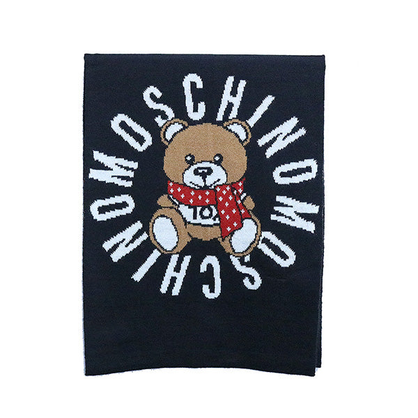 モスキーノ MOSCHINO マフラー レディース M2333 30673 016 ブラック